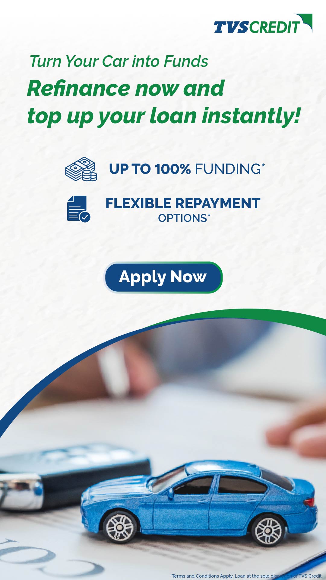 TVS Credit Services LTD Facebook ad