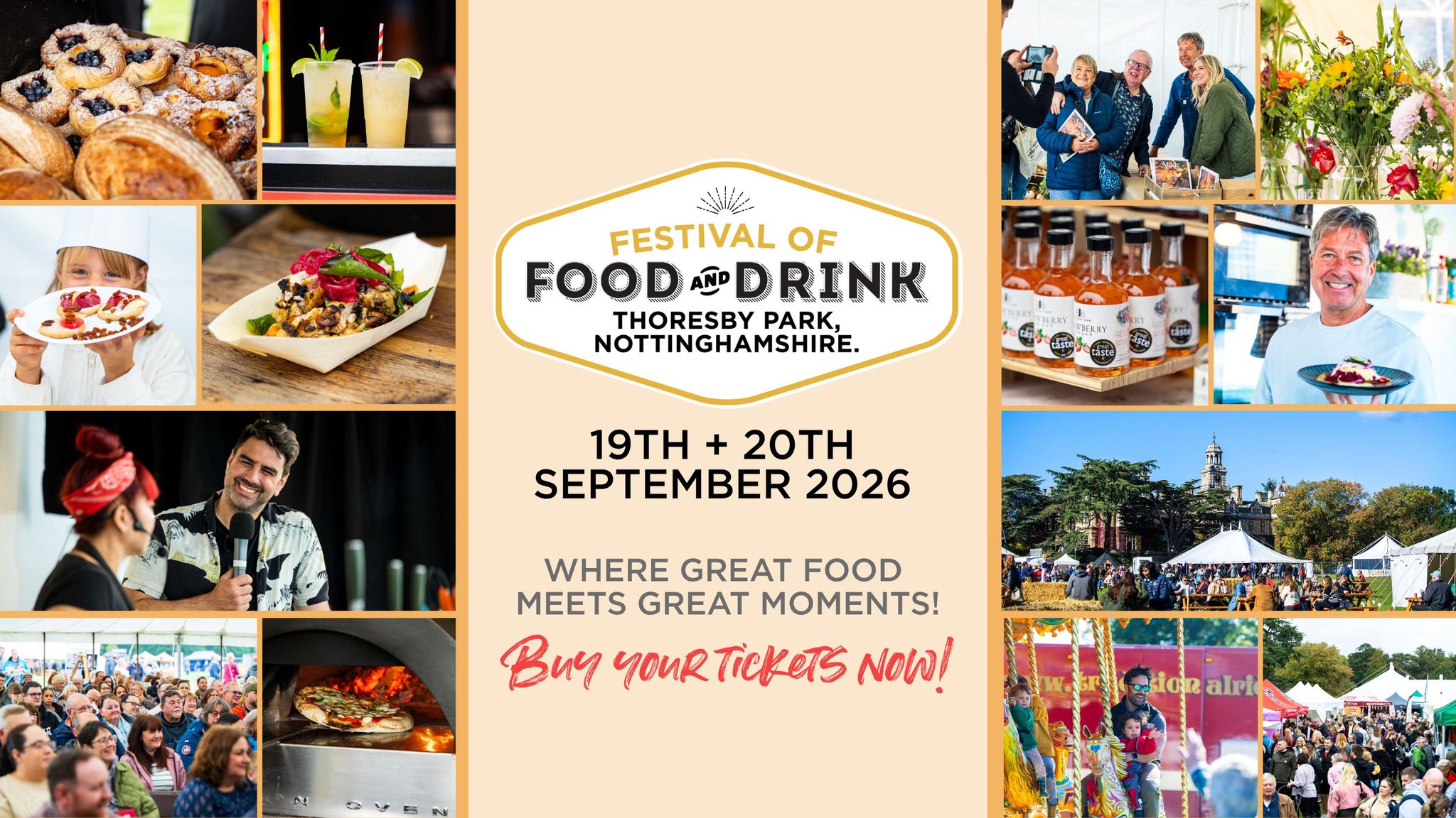 Festival of Food and Drink Facebook ad: Festival of Food & Drink 2026