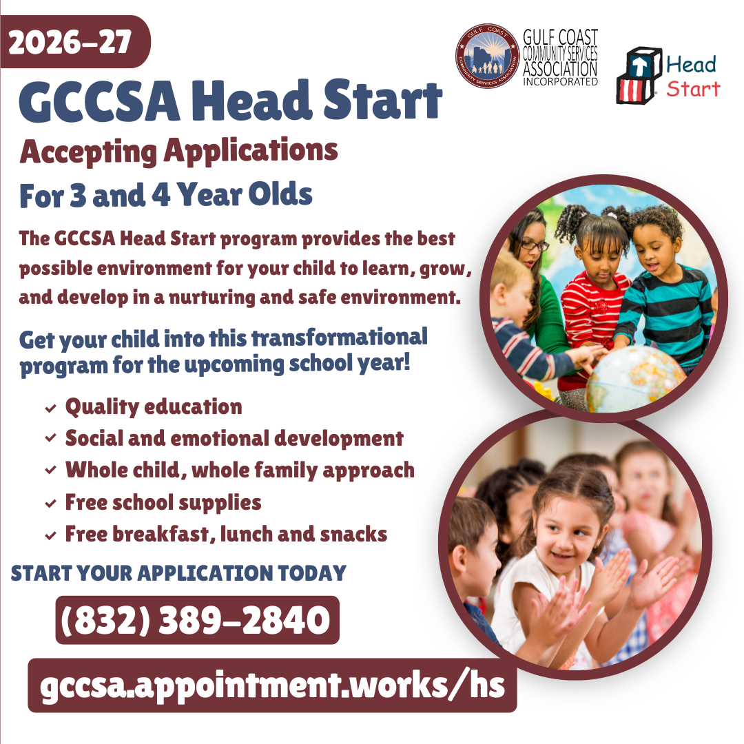 Gulf Coast Community Services Association, Inc. (GCCSA) Facebook ad