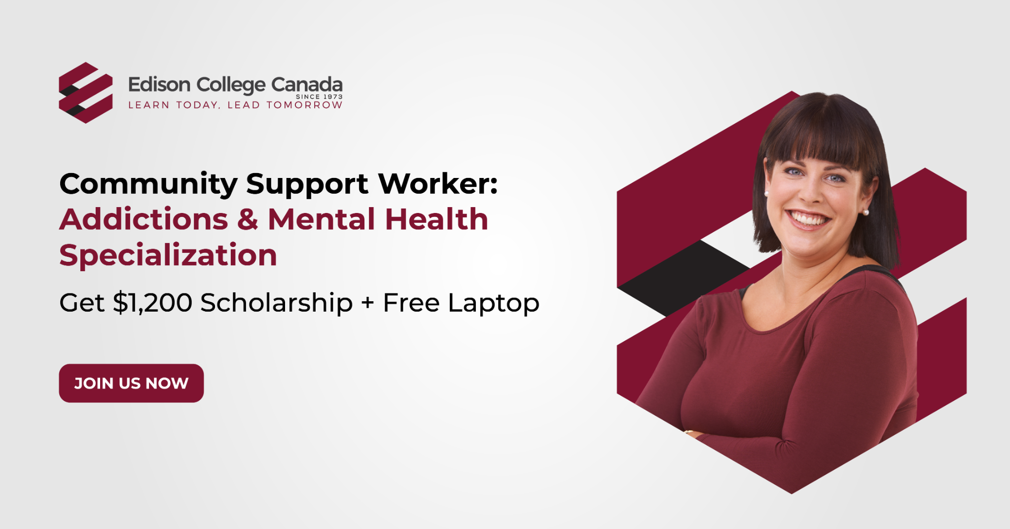 Edison College Canada Facebook ad