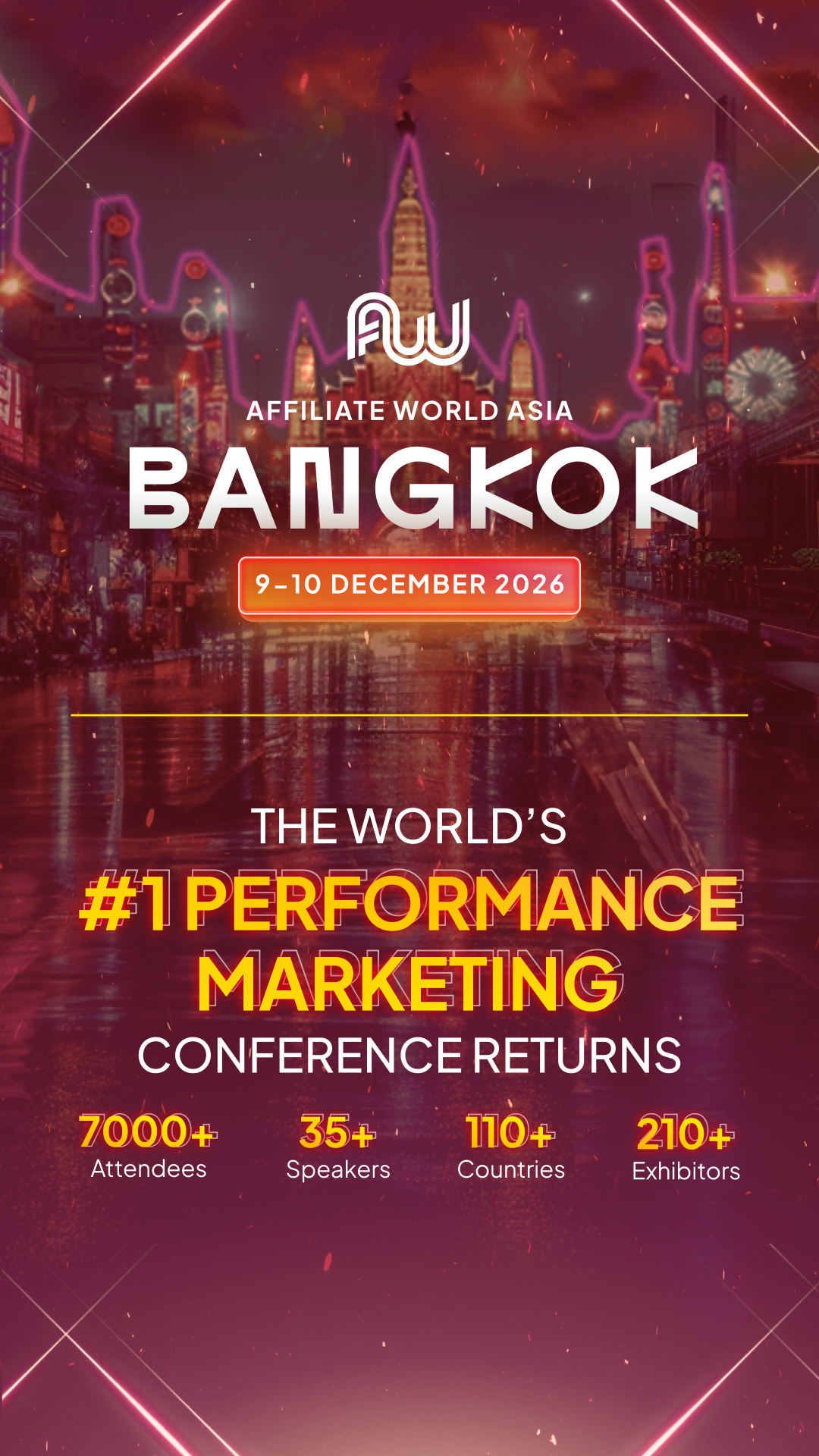 Affiliate World Conferences Facebook ad