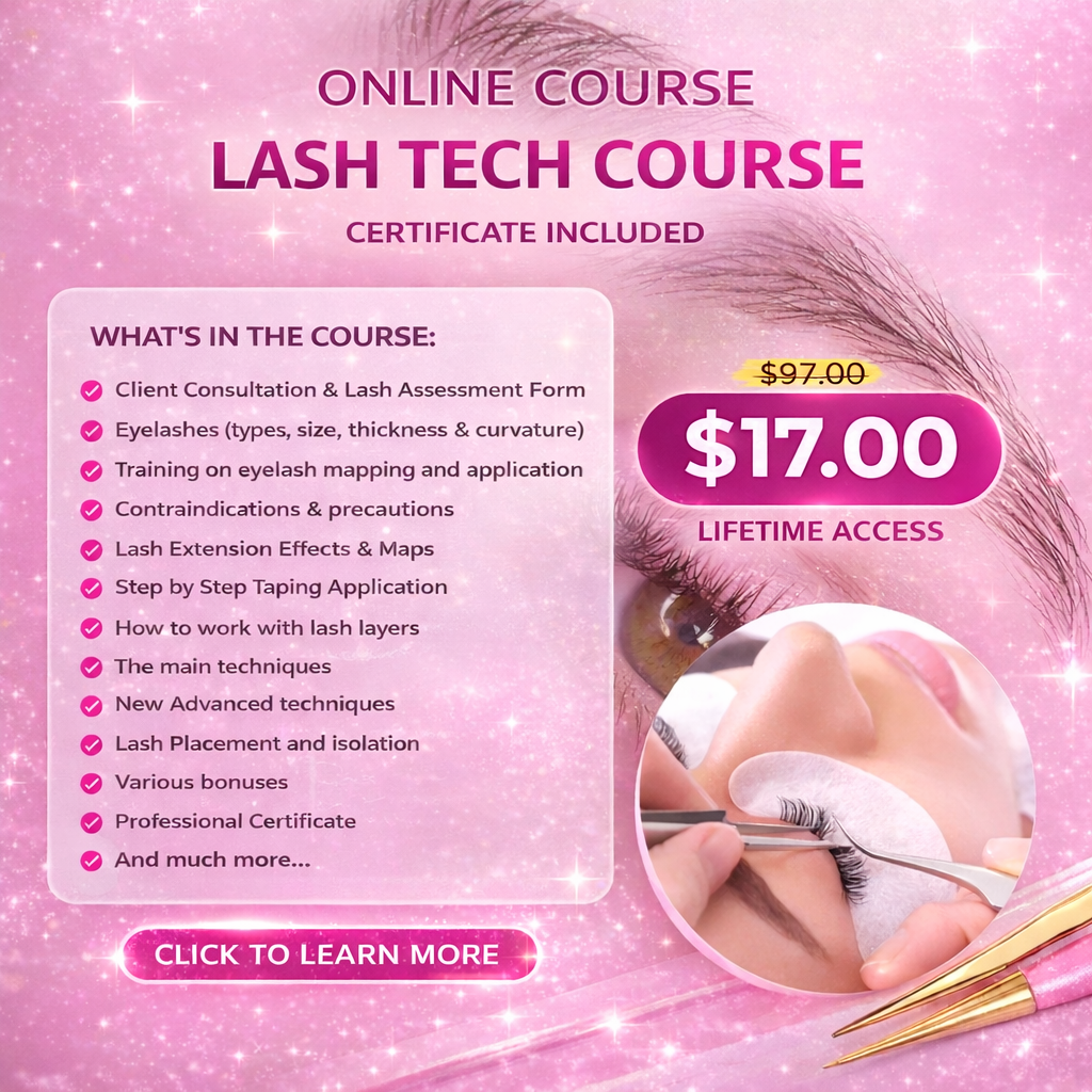 She Creates Academy Facebook ad: This Lash Course Is Only $17