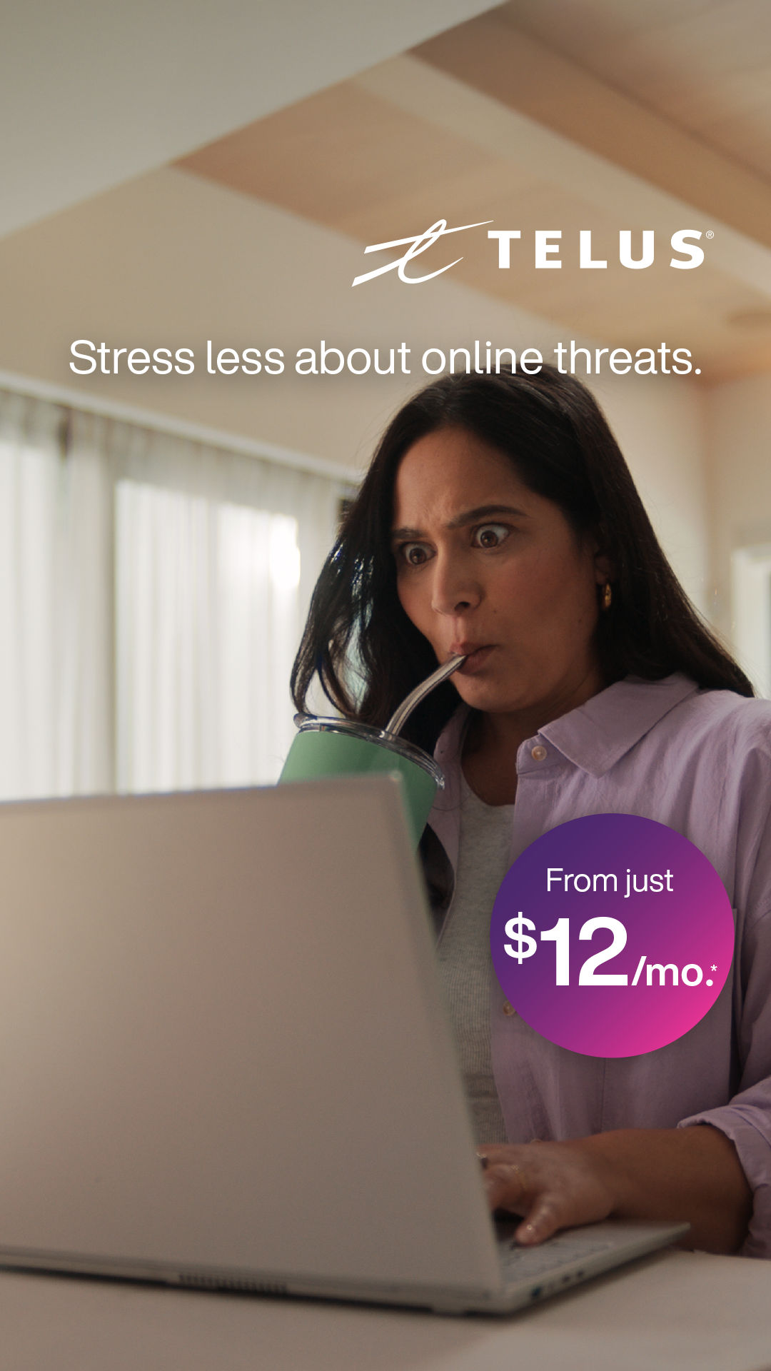TELUS Facebook ad