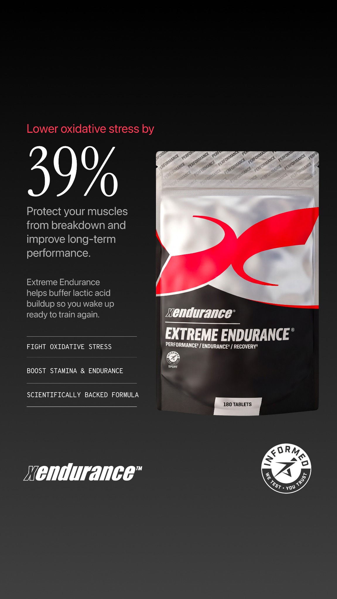 Xendurance Facebook ad
