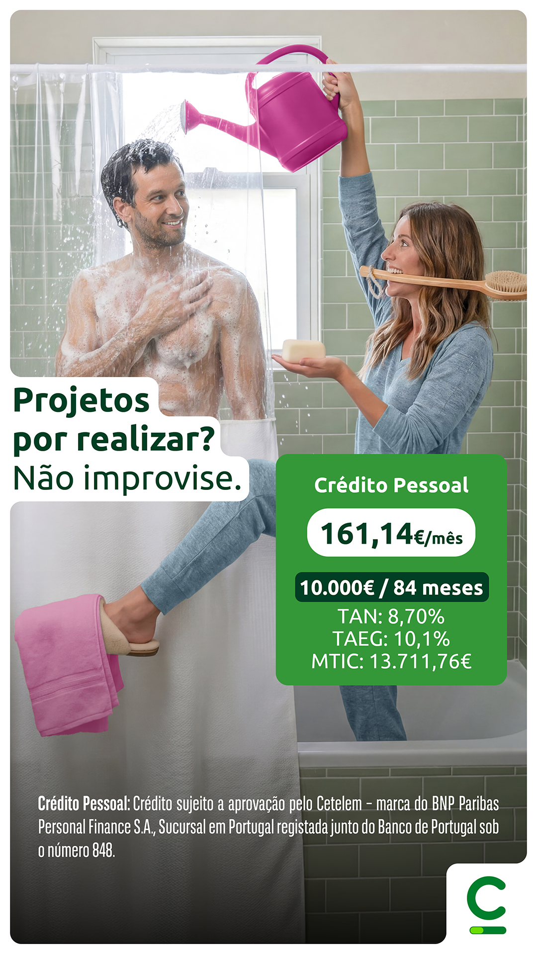 Cetelem Portugal Facebook ad