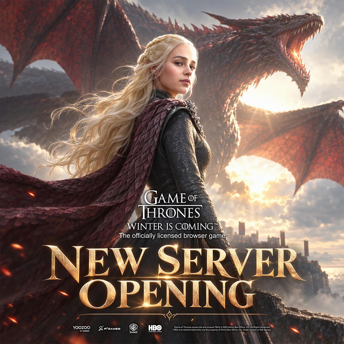Game of Thrones at R2games.com Facebook ad