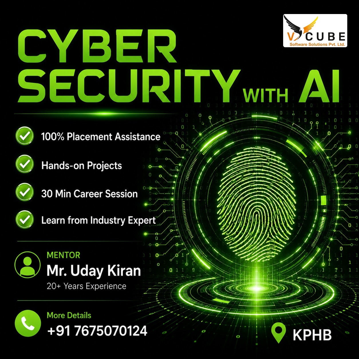 V Cube Software Solutions Pvt Ltd Facebook ad