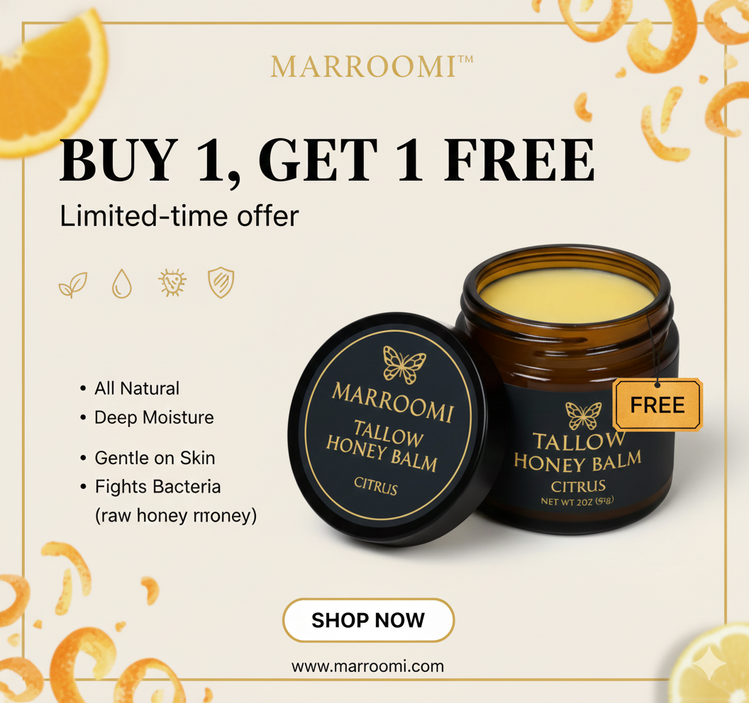 MarroomiBeauty Facebook ad: Nature’s Secret to Soothed, Glowing Skin