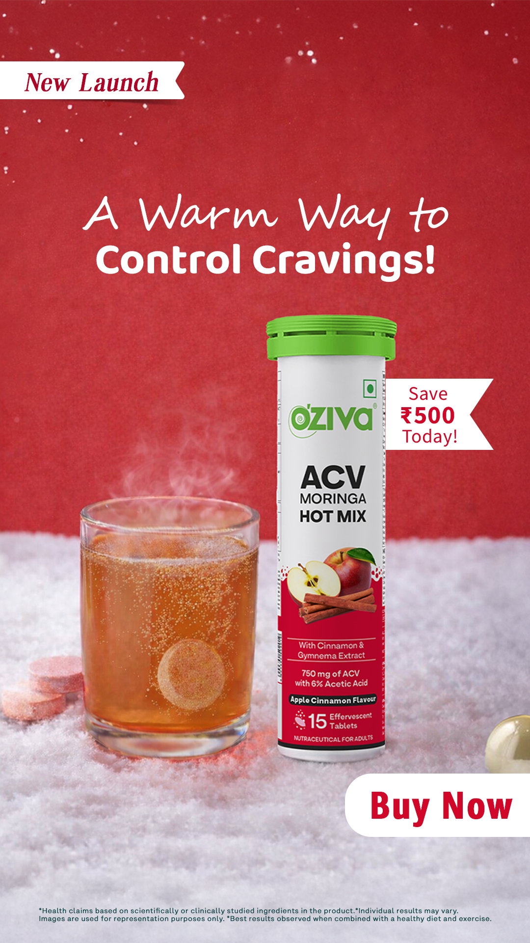 OZiva Expert Facebook ad from Dec 23, 2025