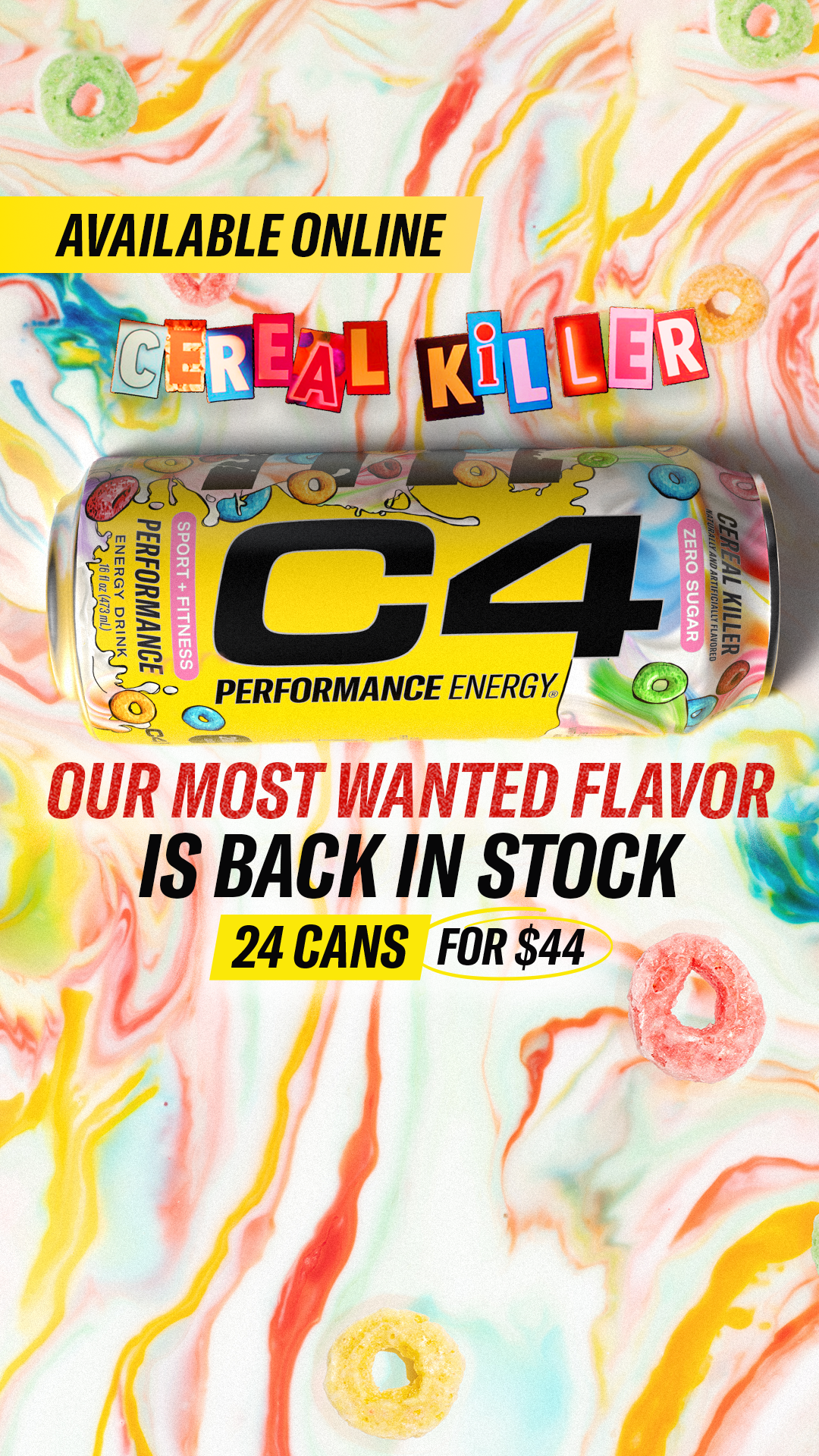 C4 Energy Facebook ad from Jan 15, 2026