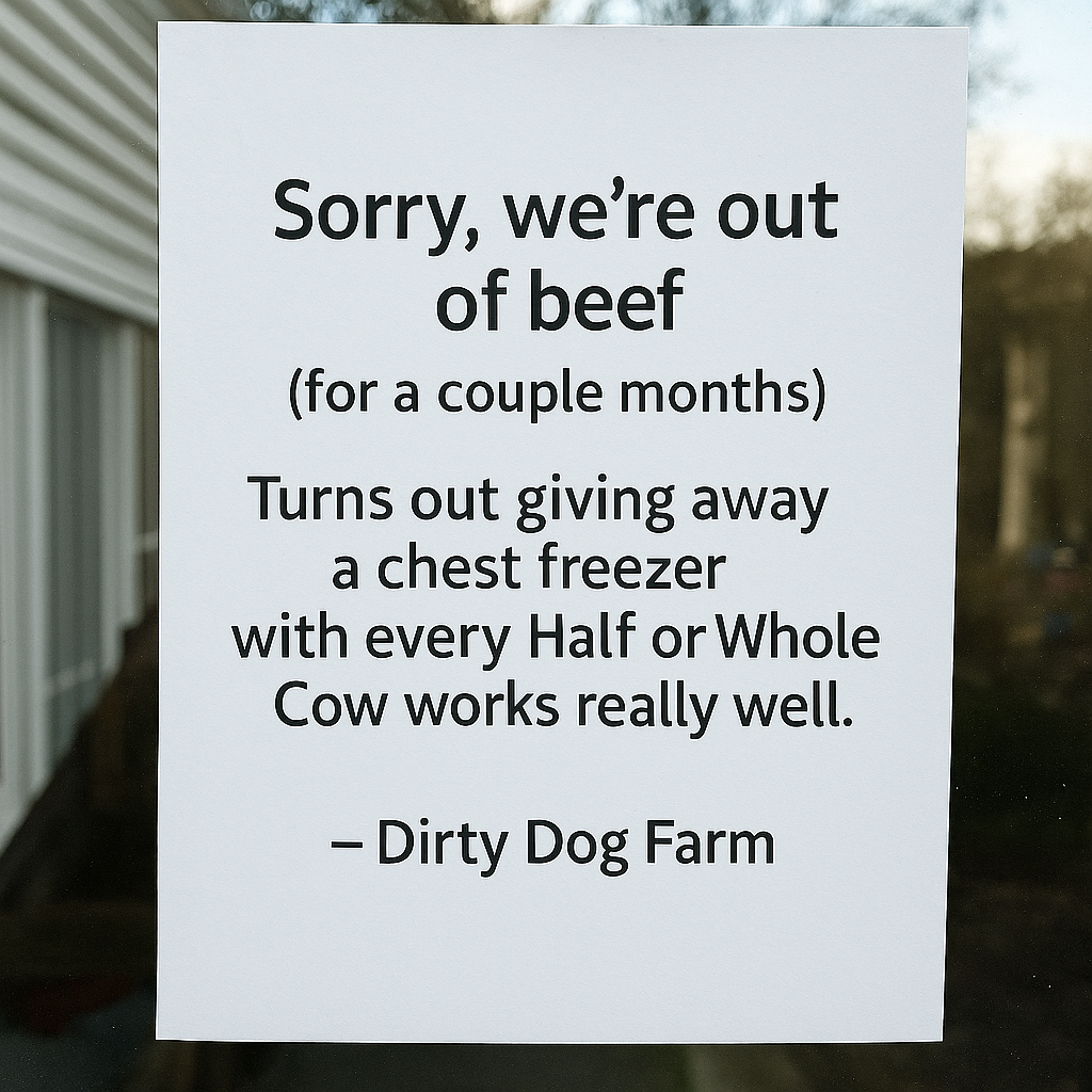 Dirty Dog Farm Facebook ad