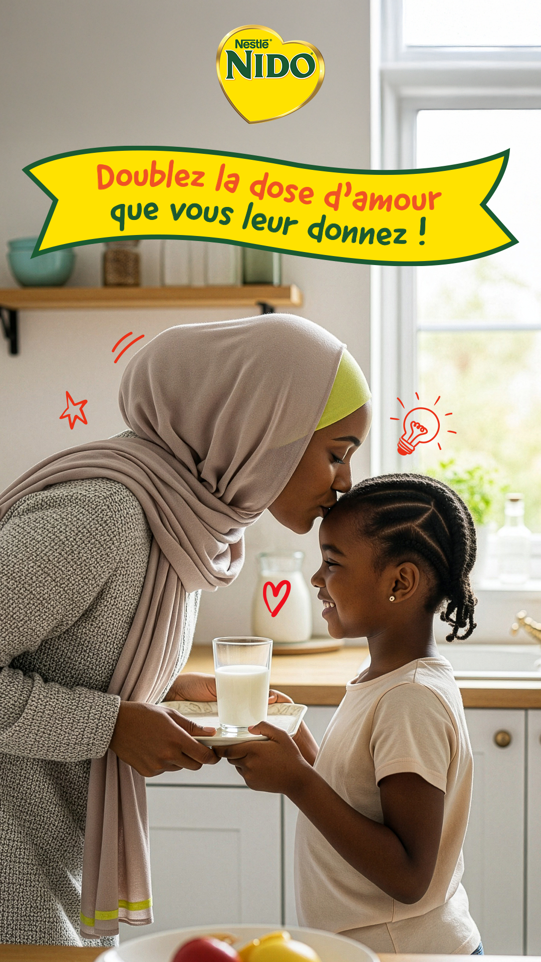 NIDO Mums Facebook ad: Doublez la dose d’amour que vous leur donnez…