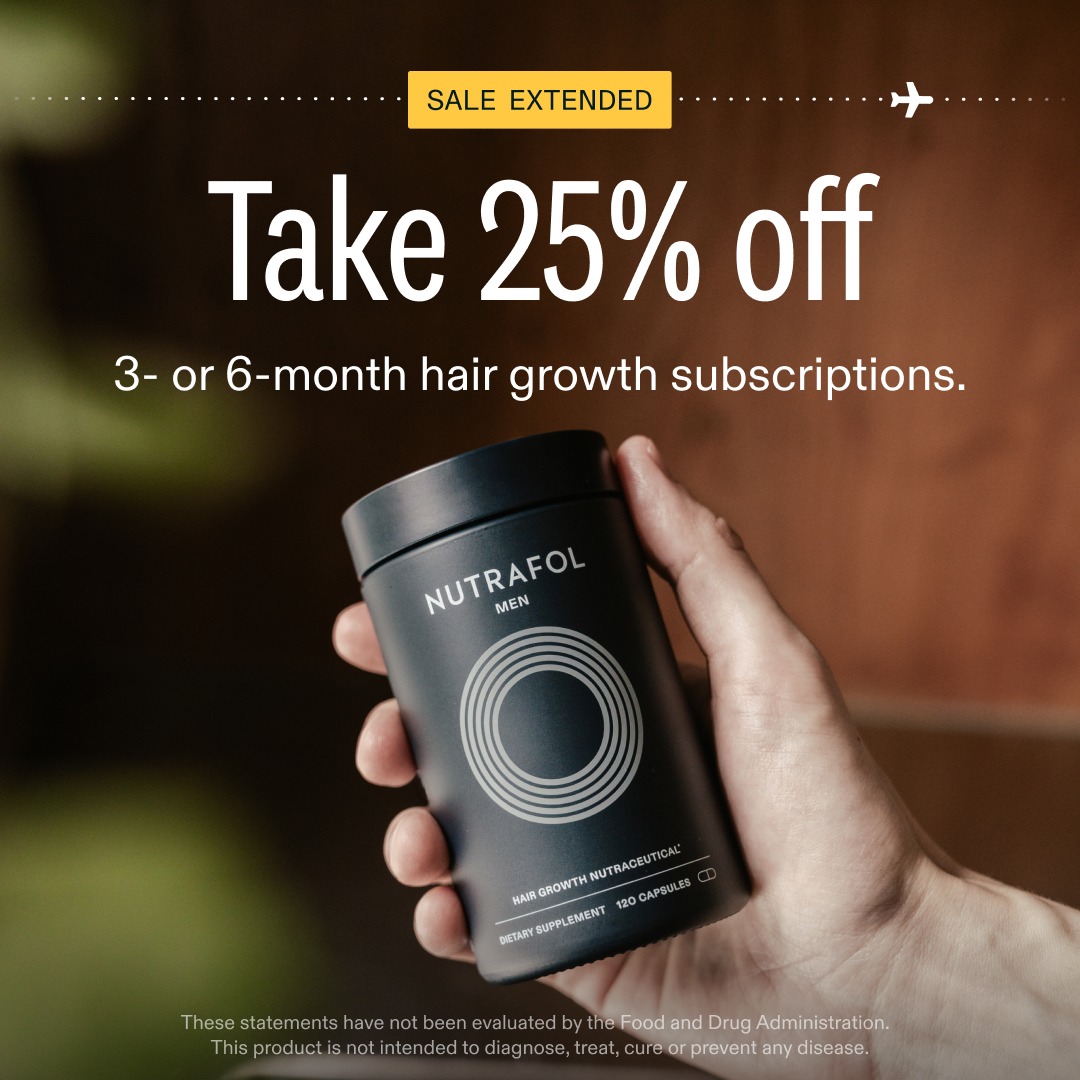 Nutrafol Men Facebook ad