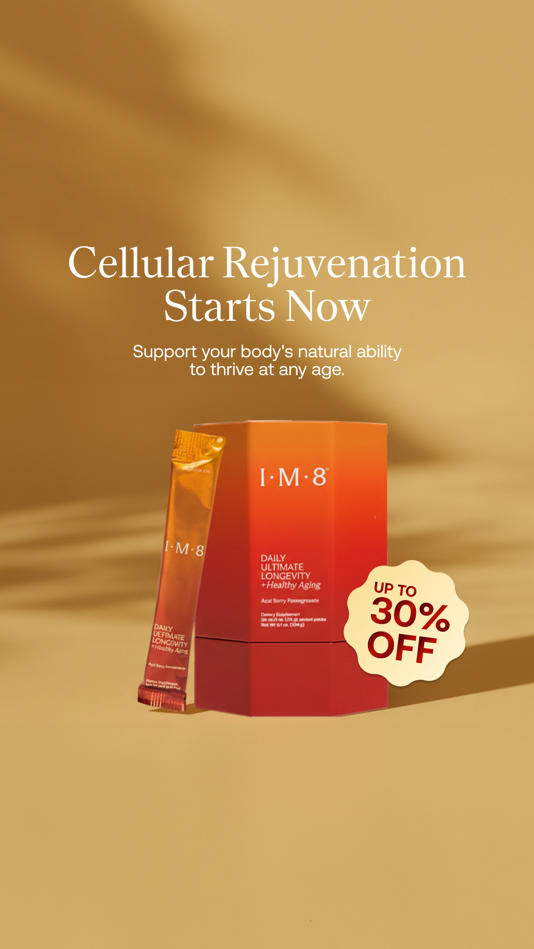 IM8 Health Facebook ad