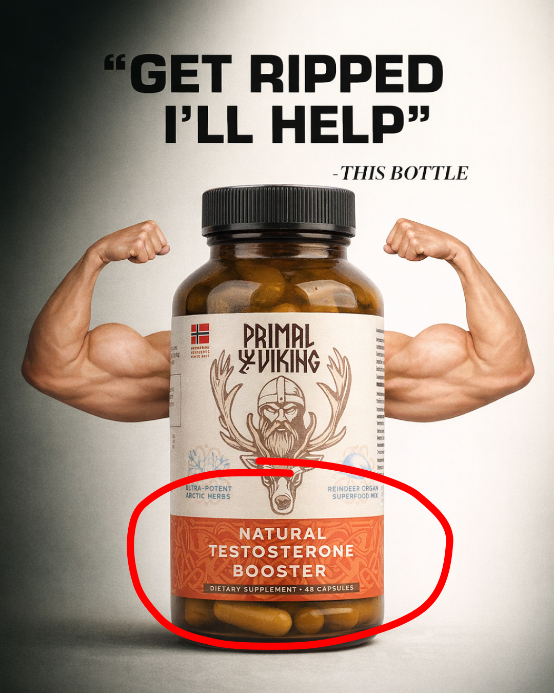 Primal Viking Facebook ad
