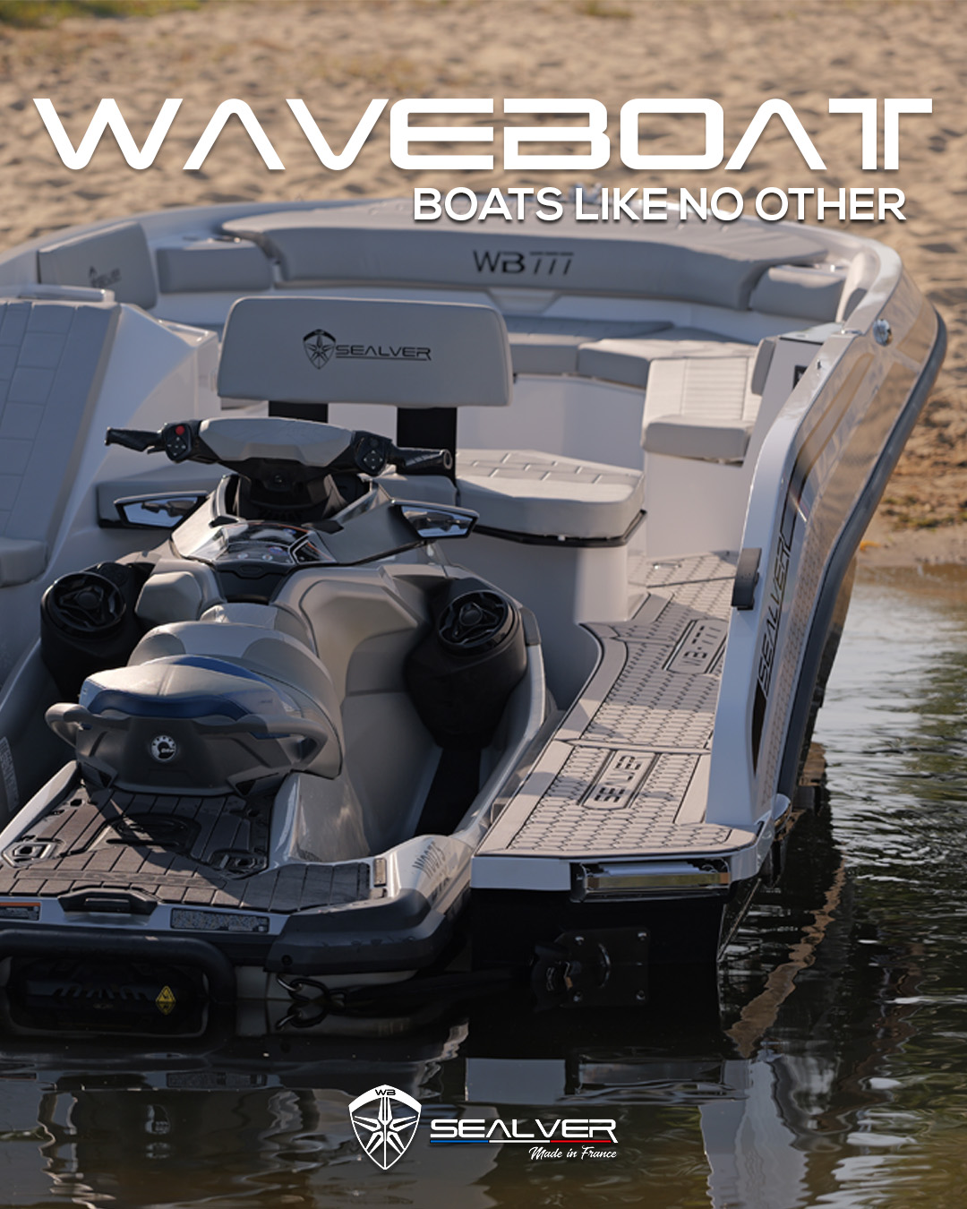 Wave Boat Poland Facebook ad: Łódź montowana do skutera?