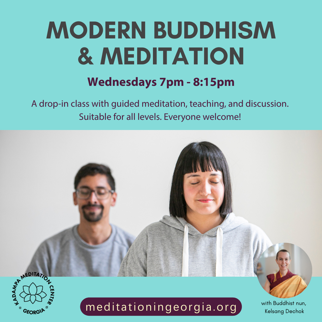 Kadampa Meditation Center Georgia (KMC GA) Facebook ad