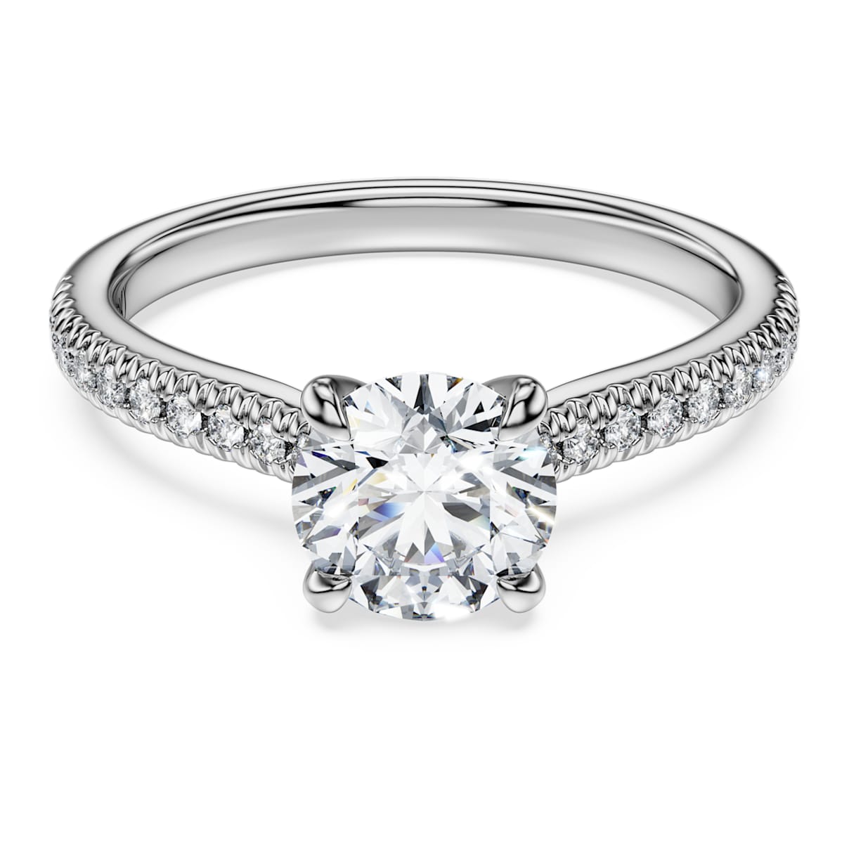 SWAROVSKI Facebook ad: Descubre la colección Swarovski Created Diamonds Octagon…