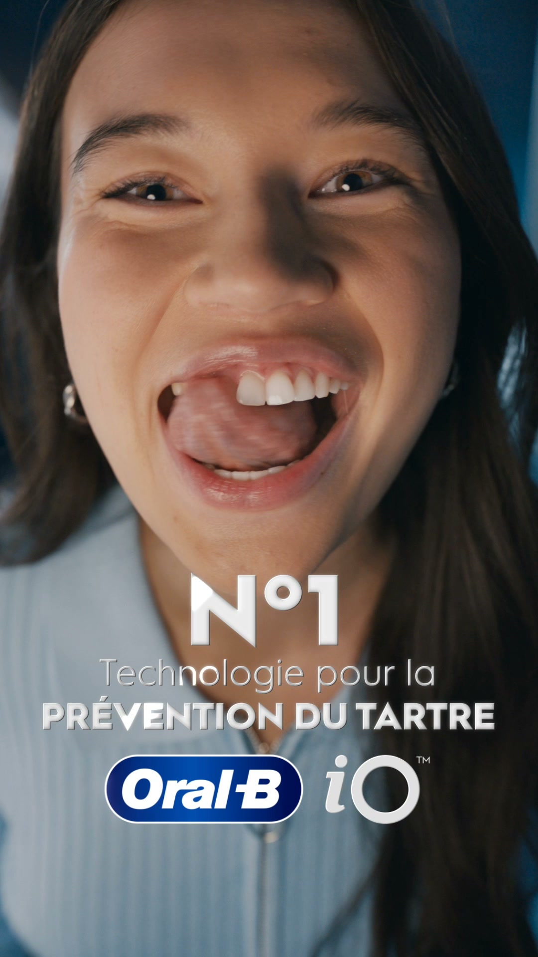 Oral-B Facebook ad: Brossage parfait avec Oral-B.