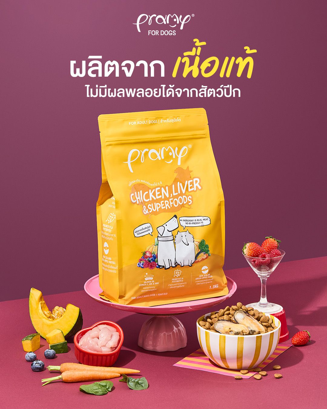 PRAMY PRAMA อาหารสุนัขพรามี่ พราม่า Facebook ad