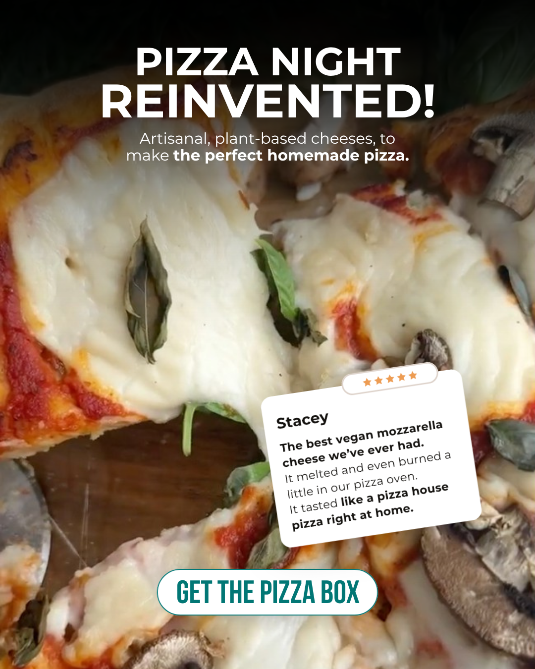 Rebel Cheese Facebook ad