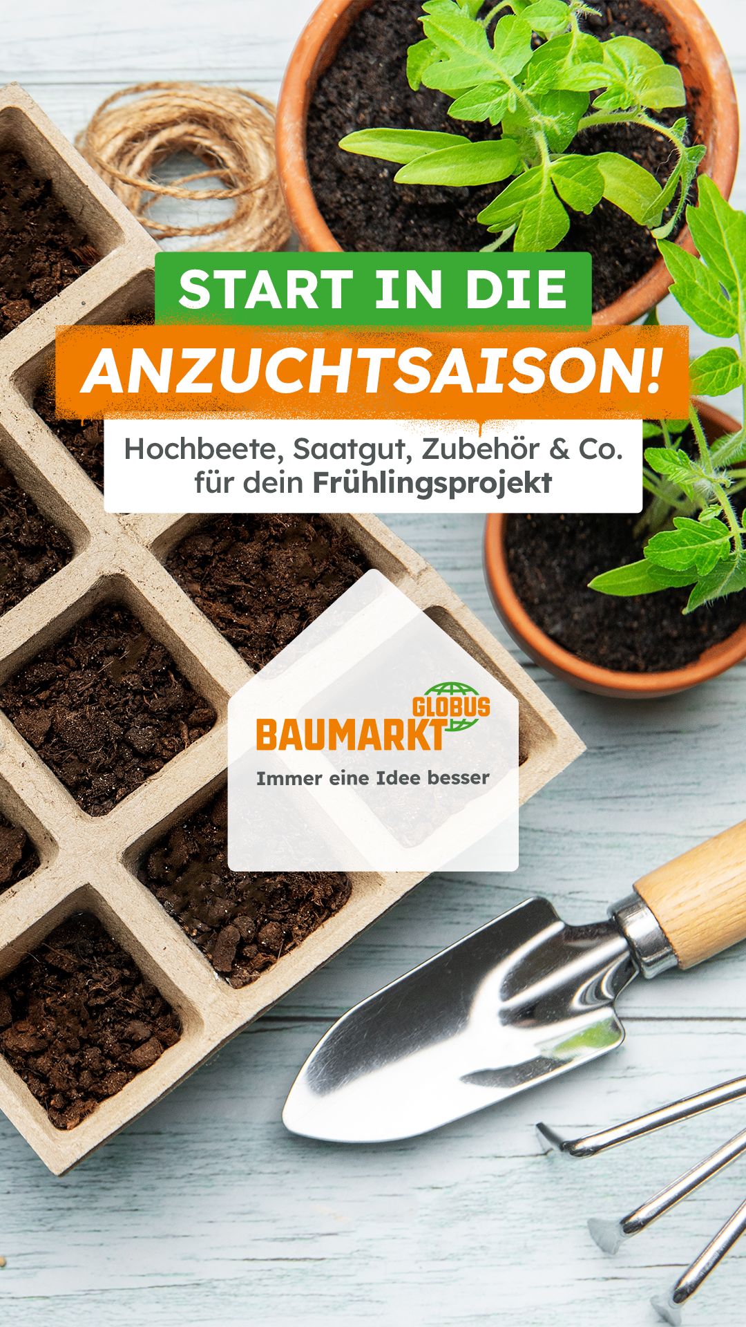 Globus Baumarkt Facebook ad
