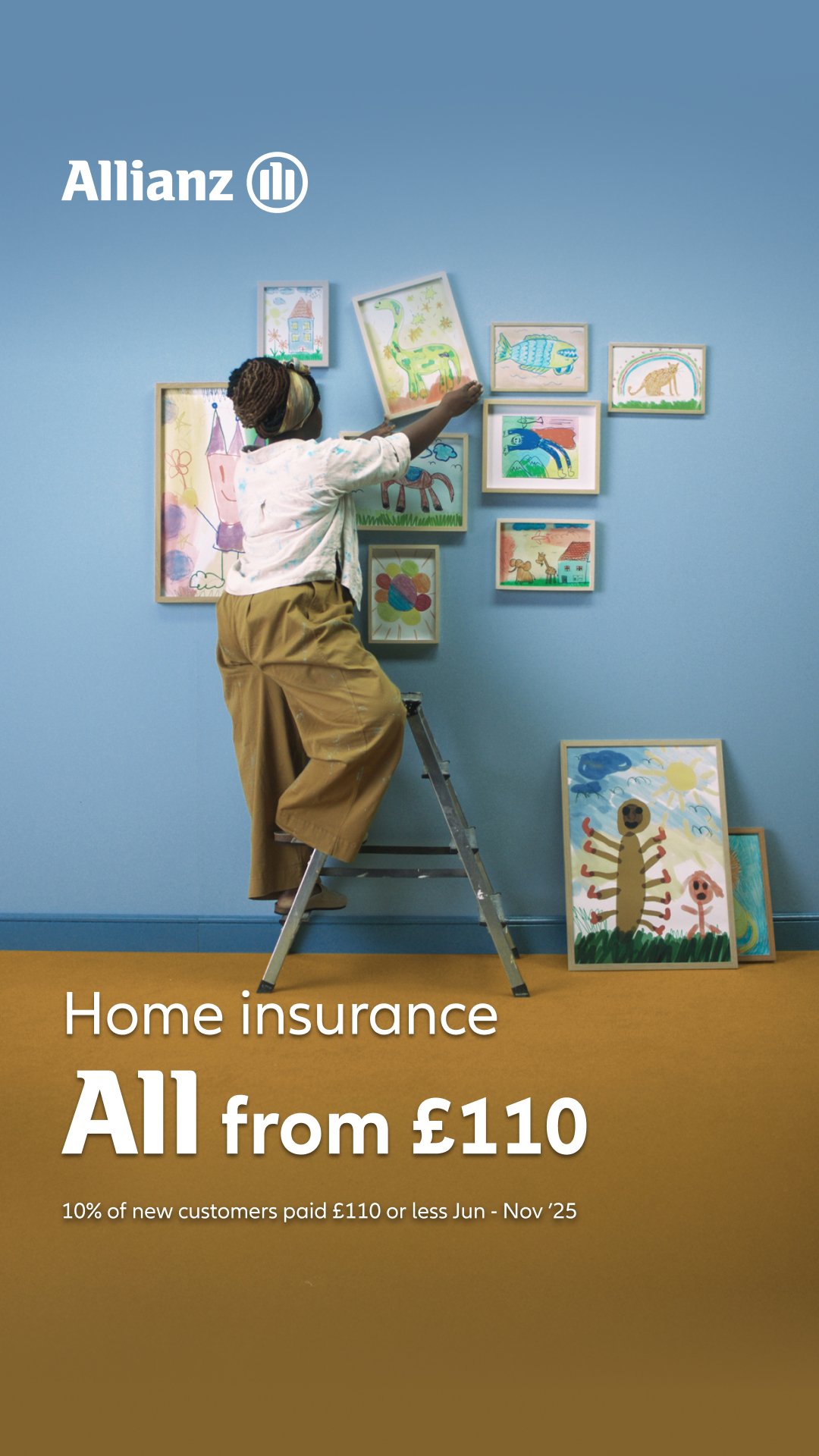 Allianz UK Facebook ad from Dec 31, 2025