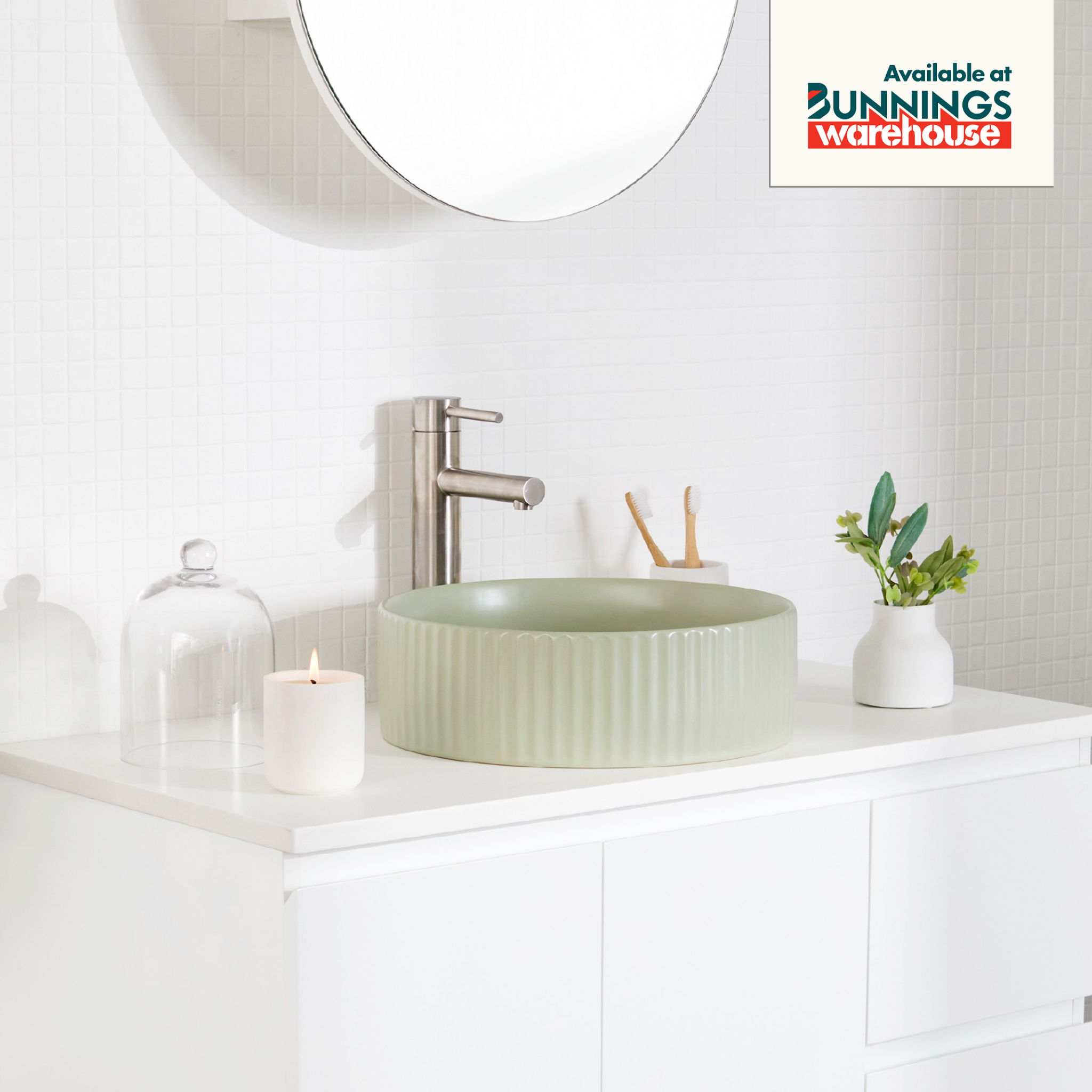 CIBO Bathroomware Facebook ad: Our range of countertop basins will breathe new…