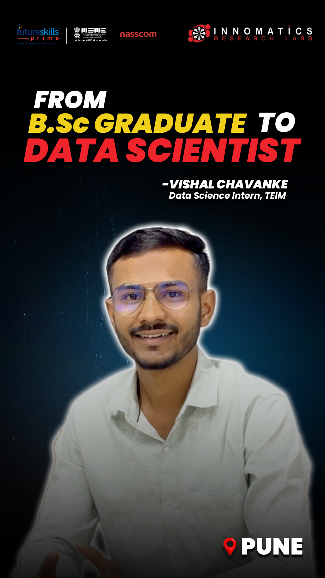 Innomatics Research Labs Facebook ad: From a B.Sc graduate to stepping into the…
