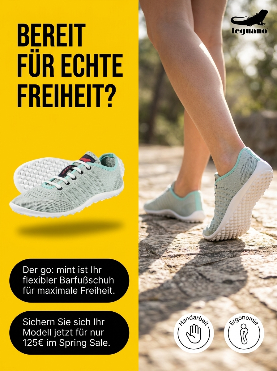 leguano Barfußschuhe Facebook ad