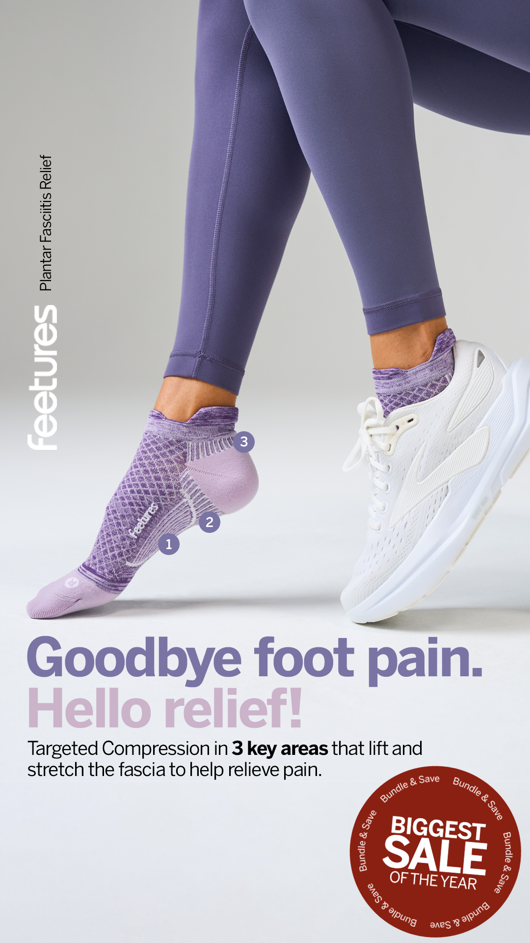 Feetures Facebook ad