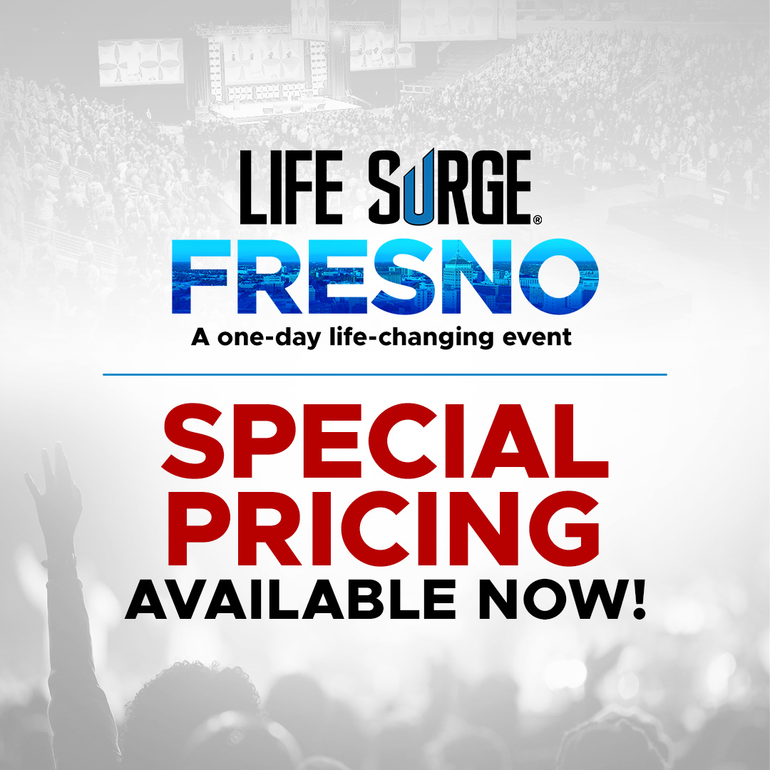 LIFE SURGE Facebook ad: Early Bird Pricing Available
