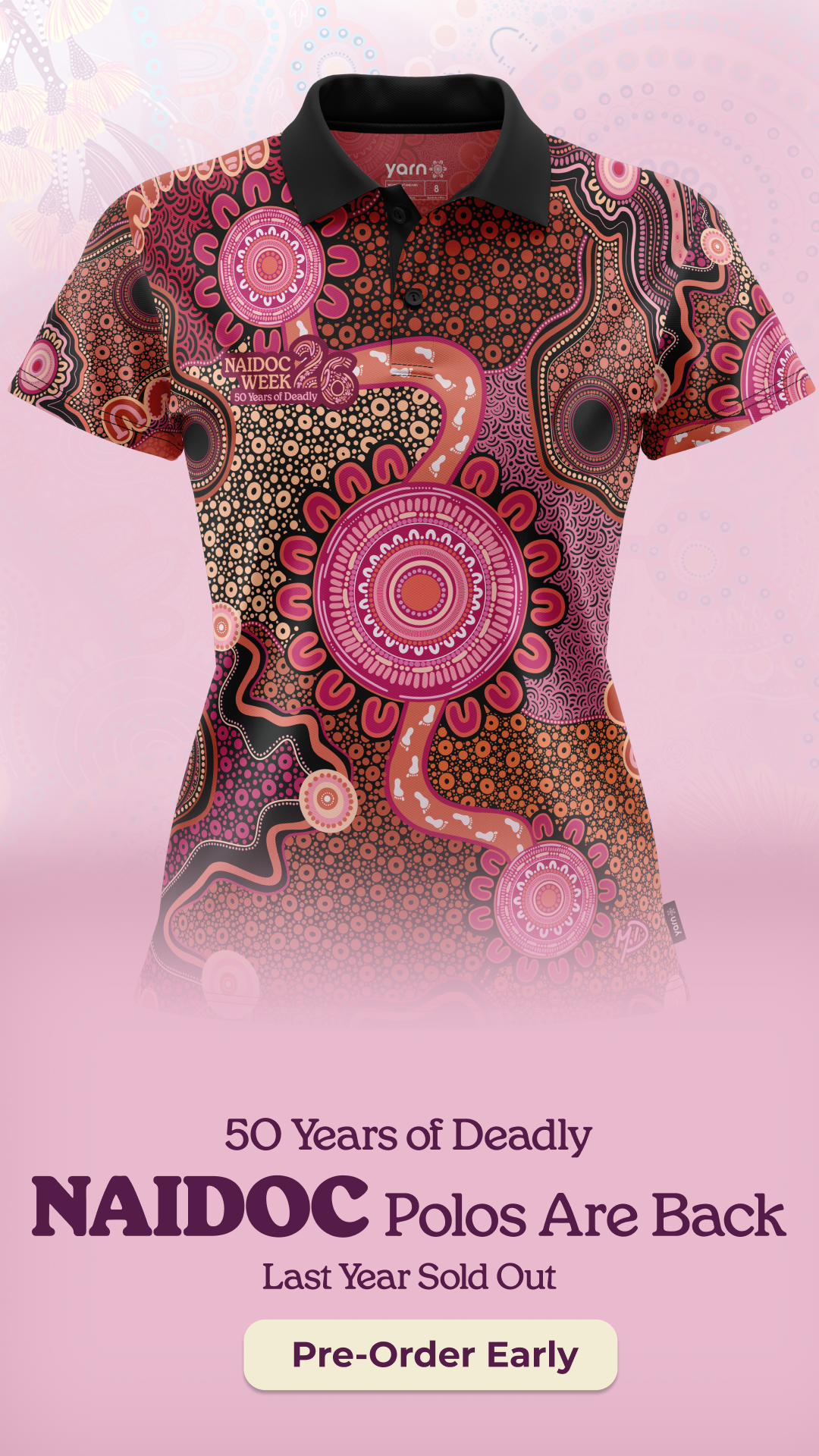 Yarn Facebook ad
