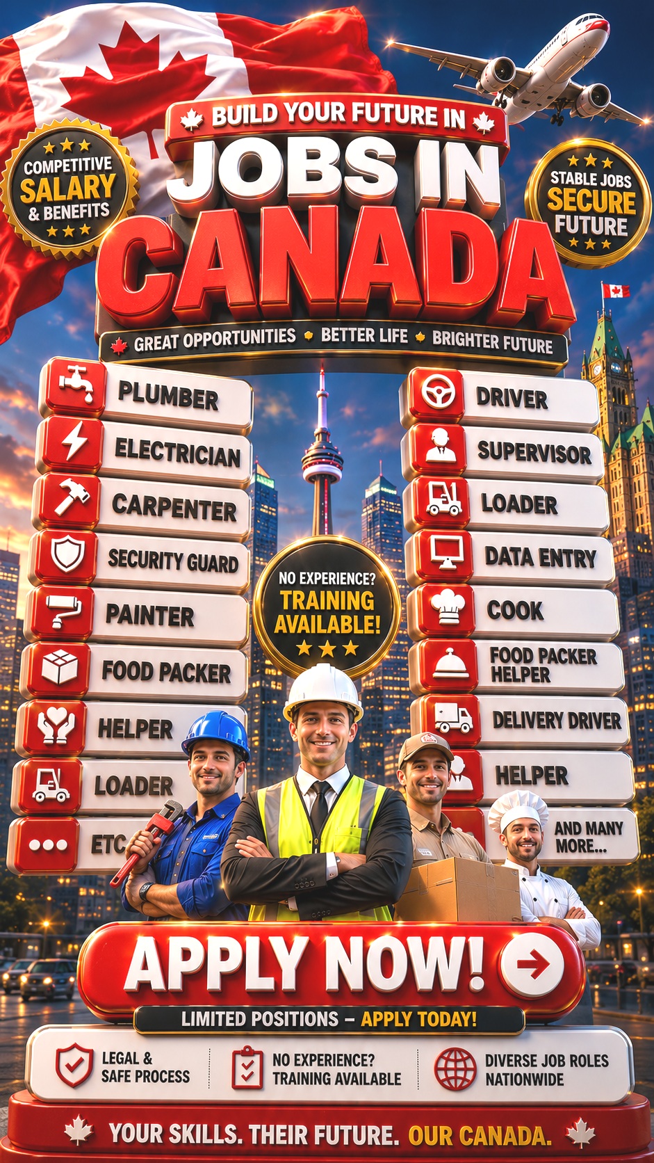 Yukon Job Placements Facebook ad from Jul 8, 2026