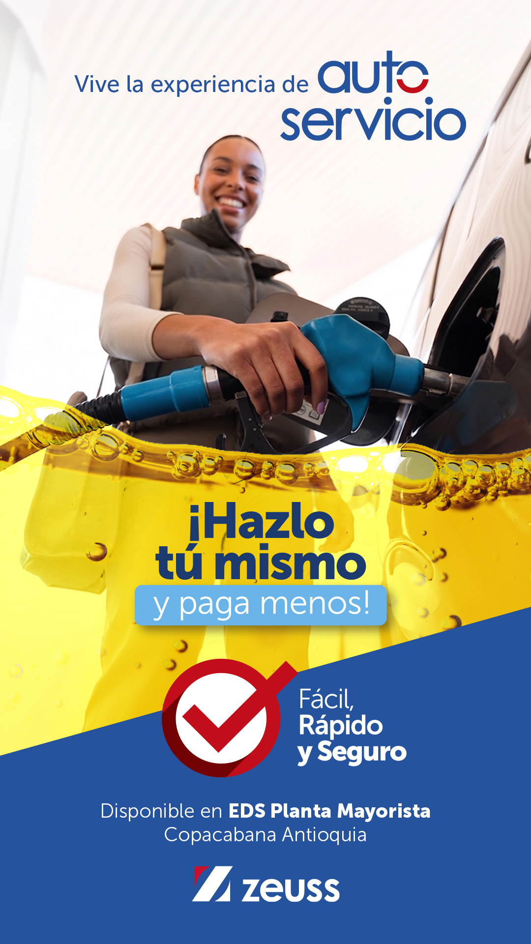 Zeuss Facebook ad: Zeuss - Comercializadora de combustibles y lubricantes