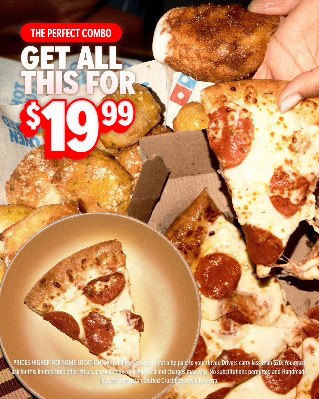 Domino's Pizza Facebook ad