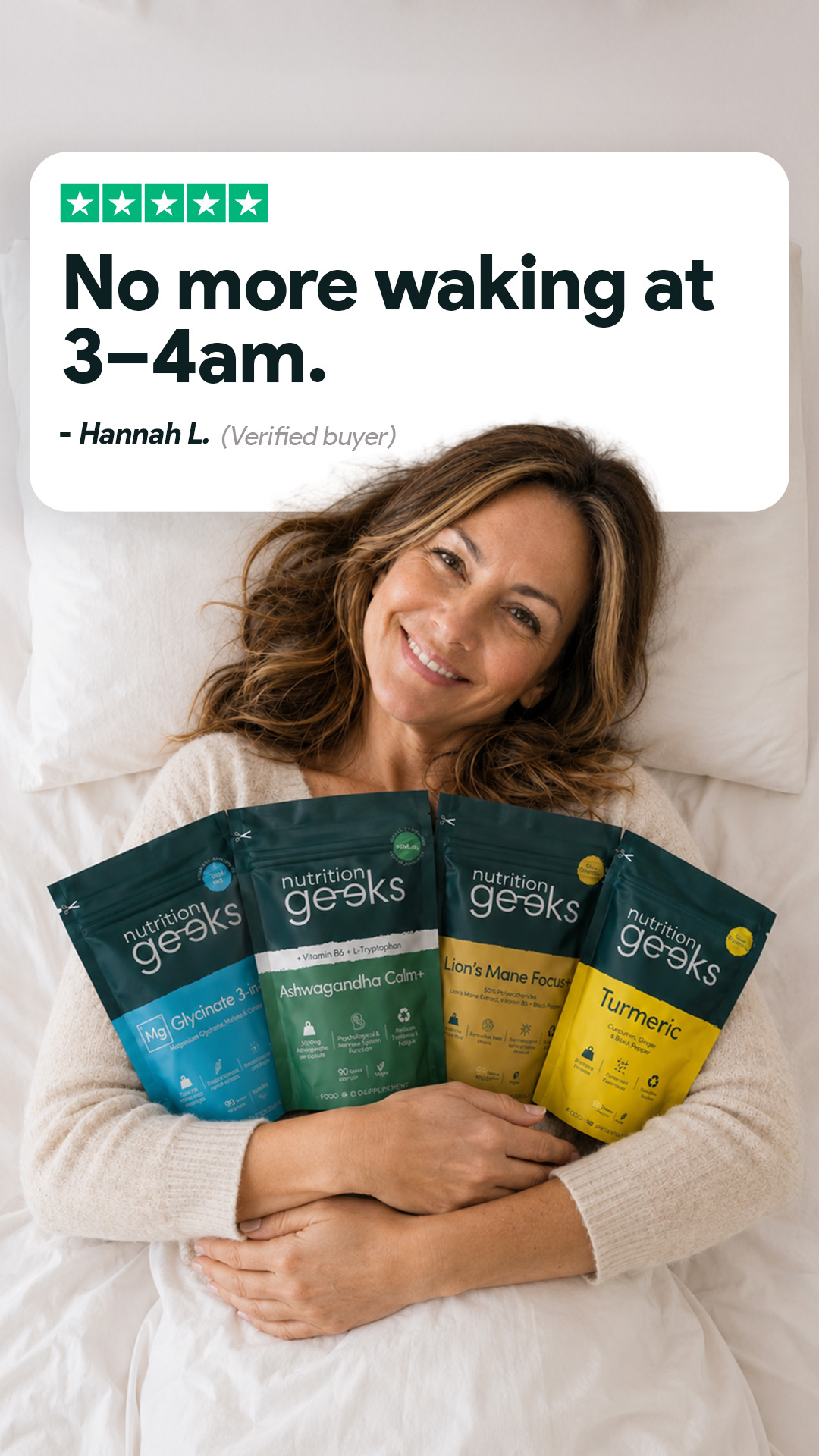 Nutrition Geeks Facebook ad