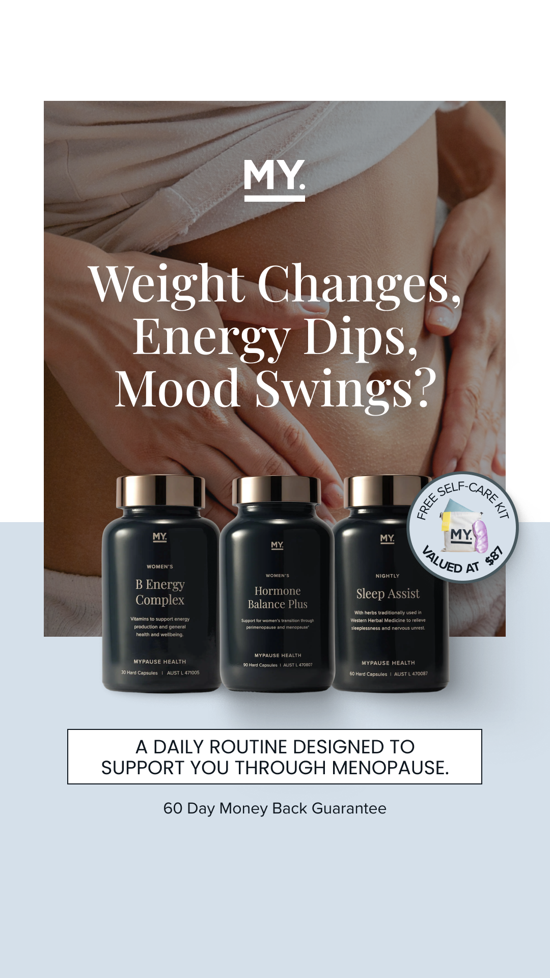 MyPause Health Facebook ad