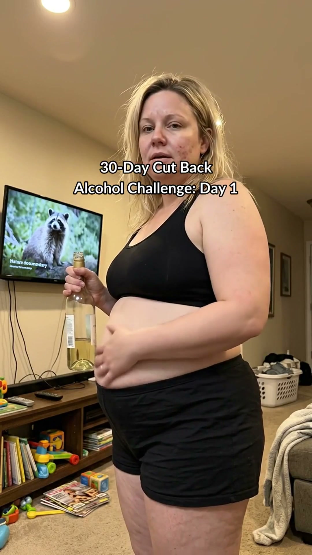 Rachel Bennett My Mindful Drinking Journey Facebook ad: Think Before You Pour