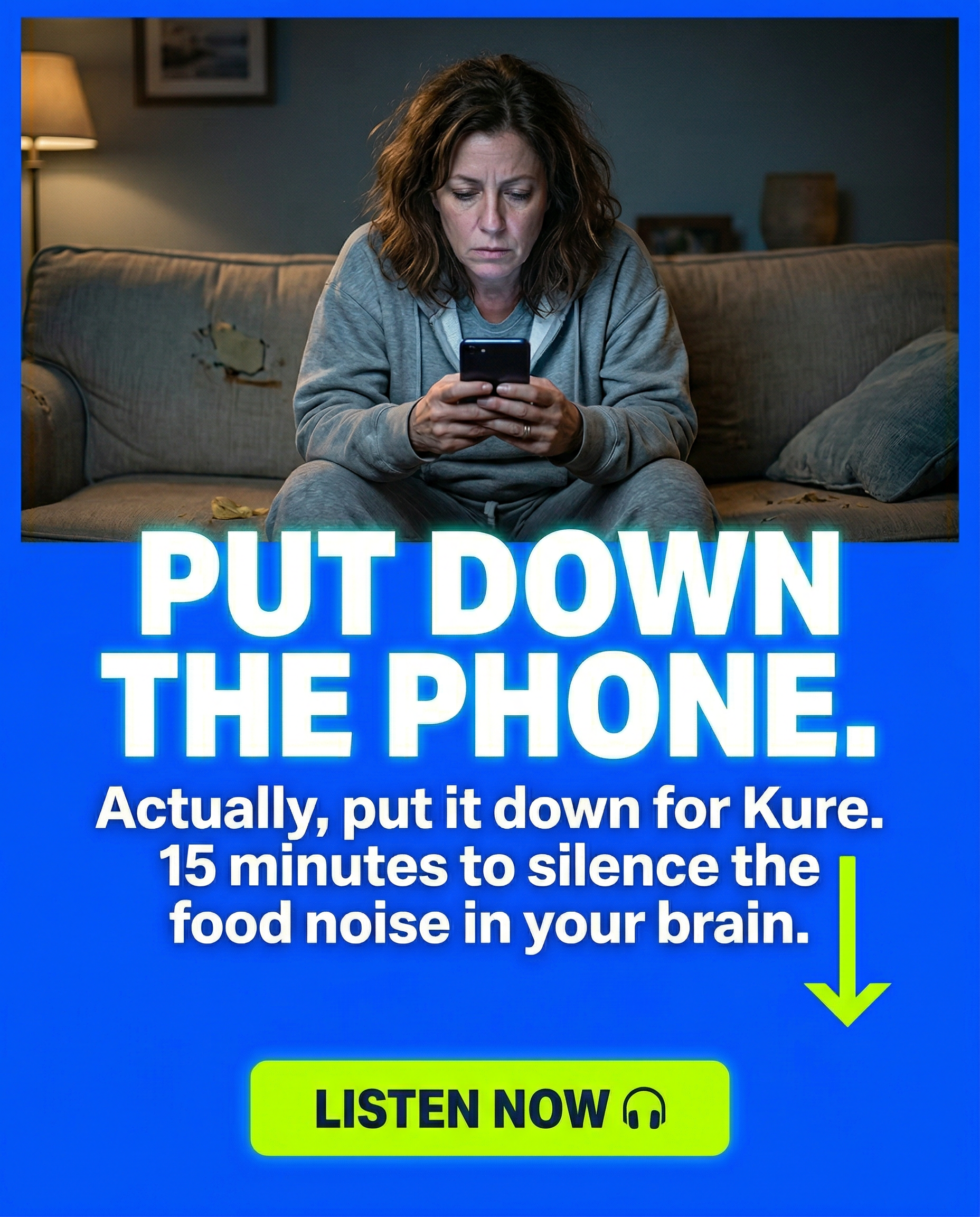 Kure for Hypnotherapy Facebook ad