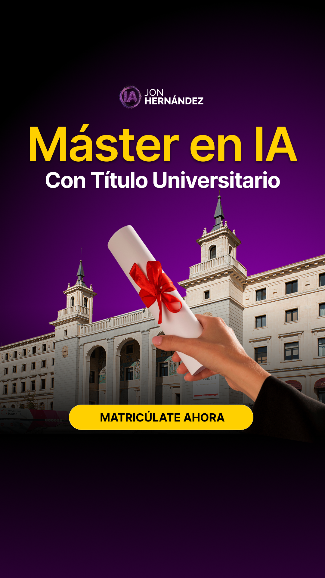 Jon Hernández Facebook ad