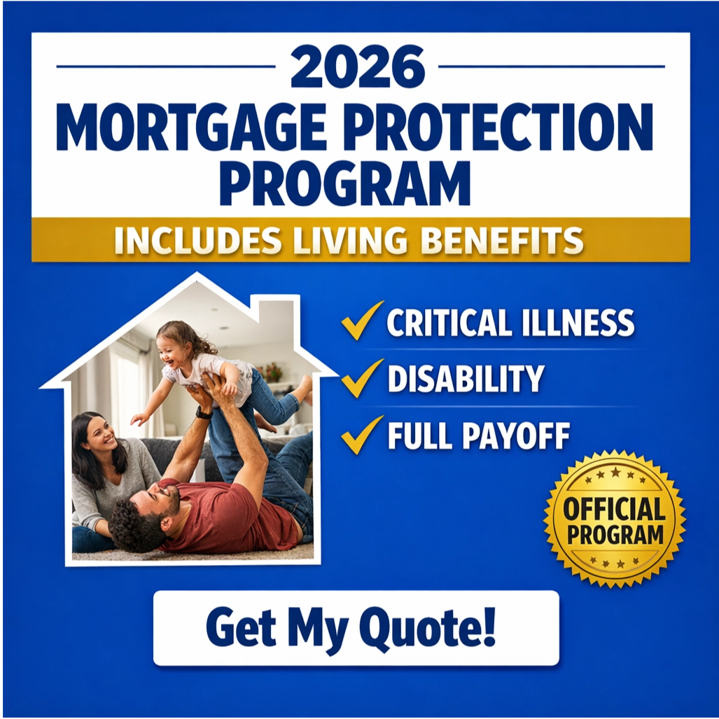 Chris Prudent - Unity Legacy & Life Legacy Facebook ad: Mortgage Protection w/ Living Benefits