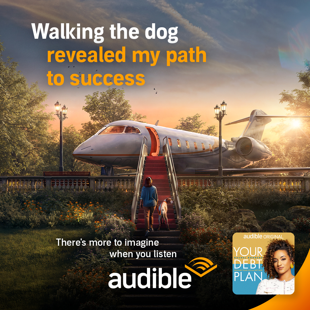 Audible Facebook ad