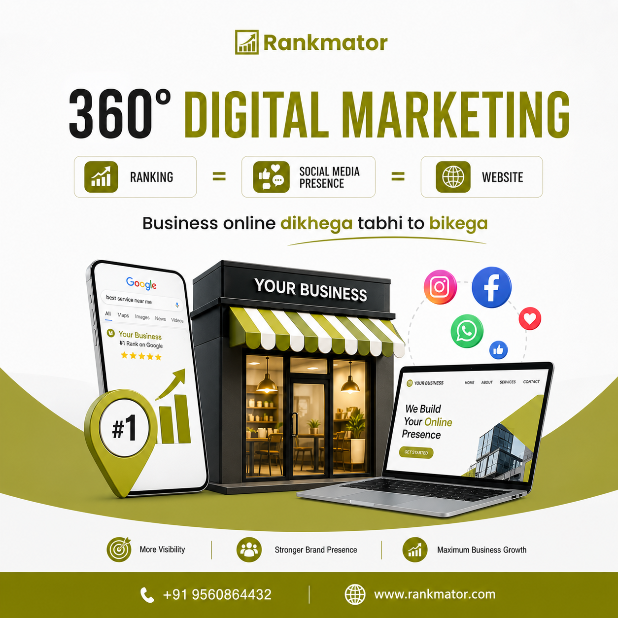 Rankmator Facebook ad