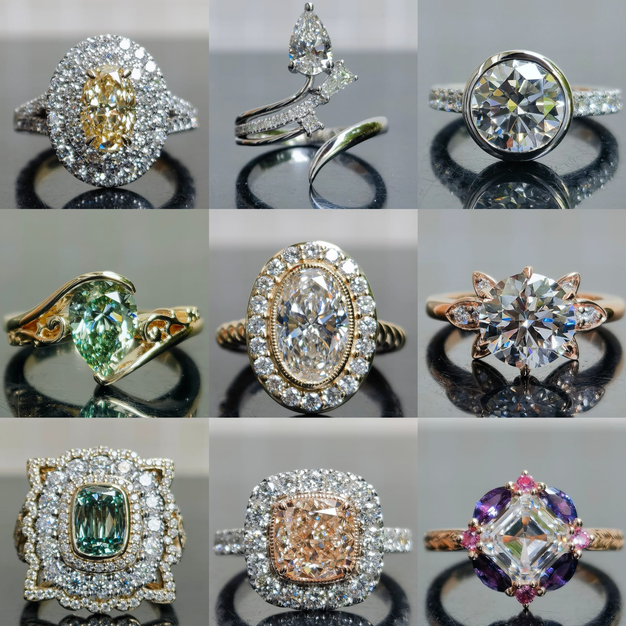 DovEggs Jewelry Facebook ad: Find your unique style with our customizable lab-grown…