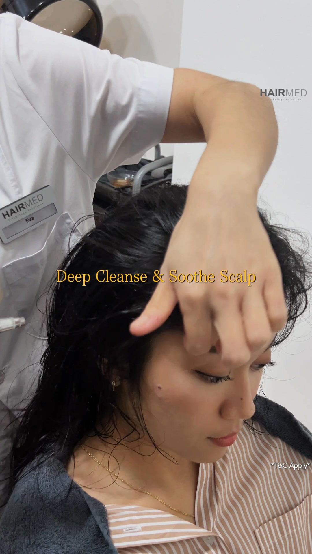 Hairmed Facebook ad: Book your session today