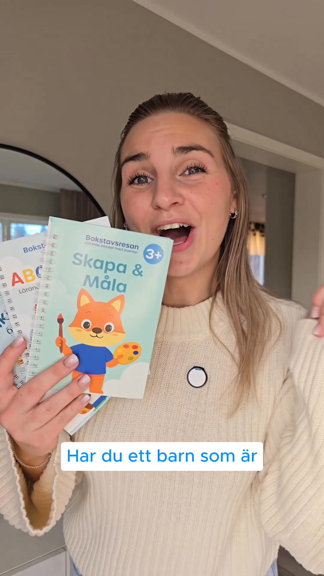Bokstavsresan Facebook ad: Roliga och enkla skrivövningar