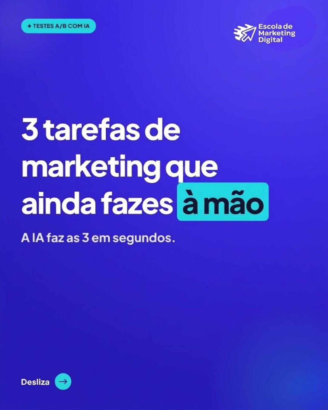 Escola de Marketing Digital Portugal Facebook ad