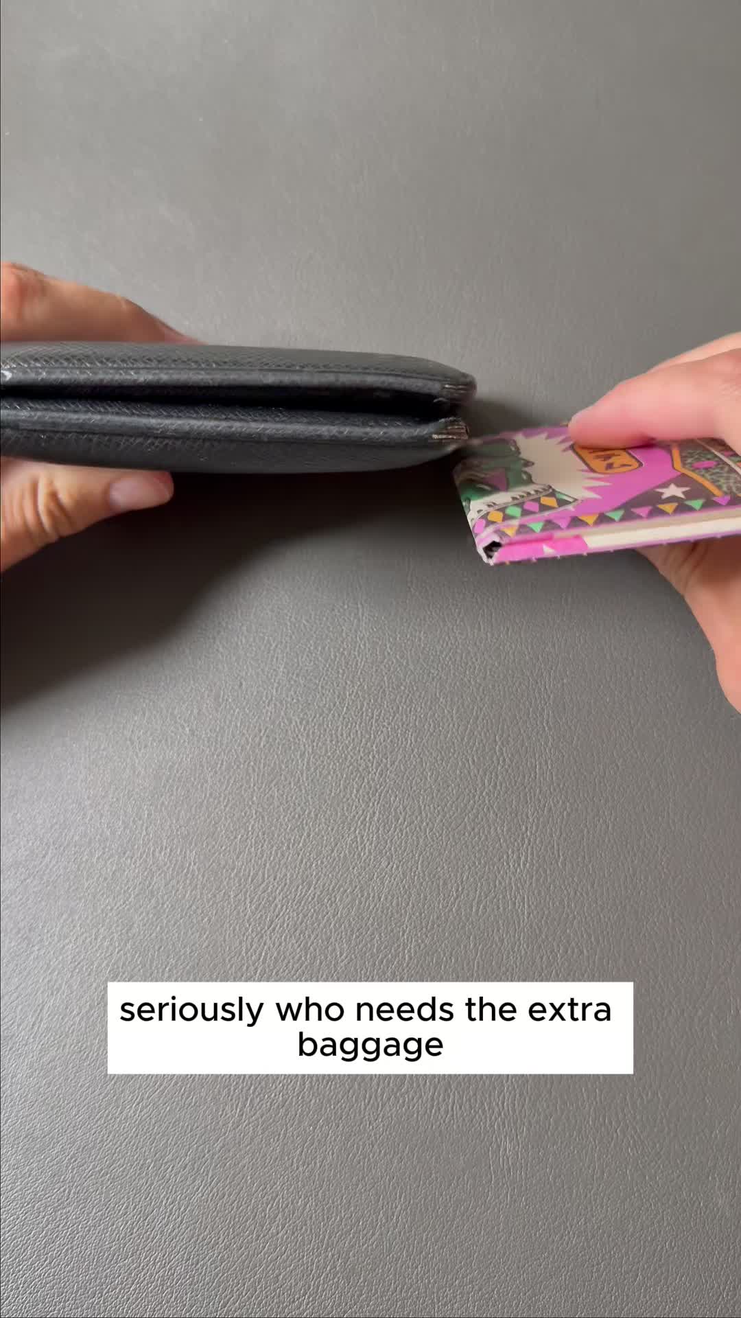 paperwallet Facebook ad: Carry Art in Your Pocket, Not Bulk