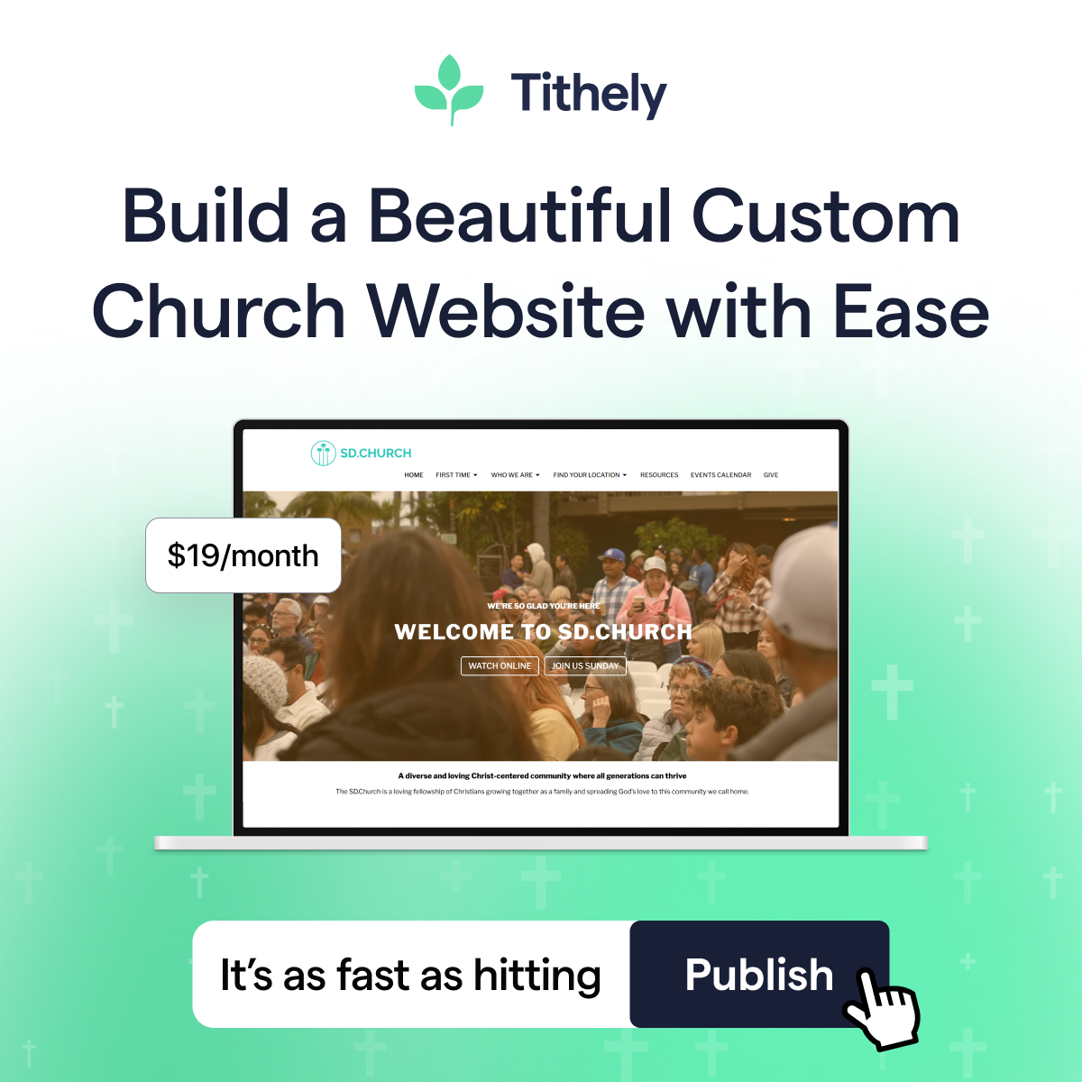 Tithe.ly Facebook ad